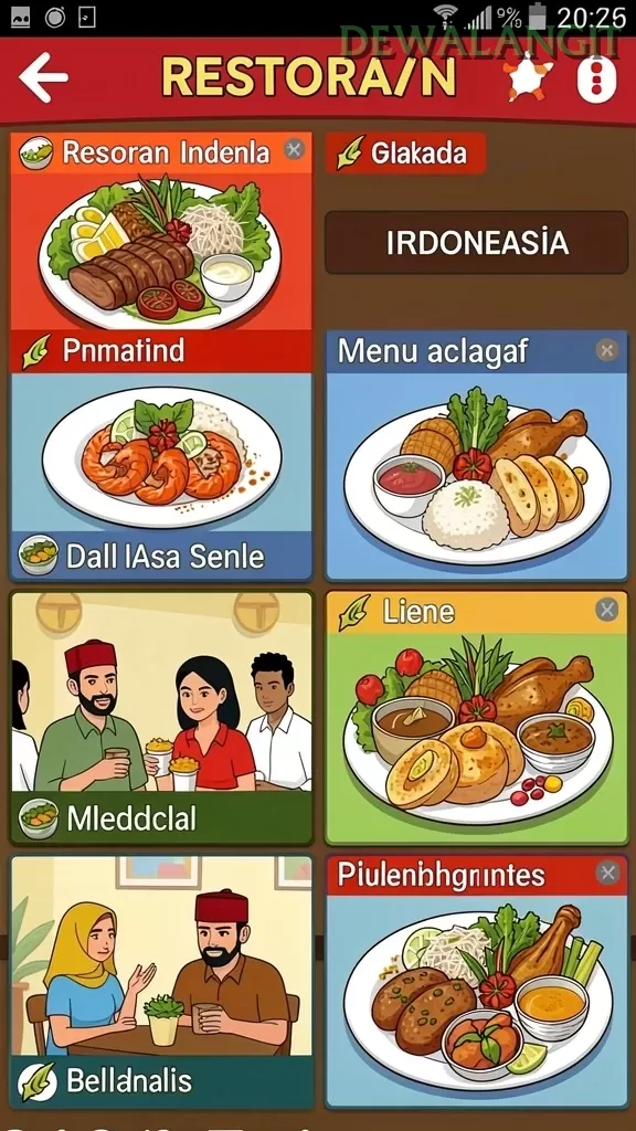 Cuplikan layar 666F — aktivitas